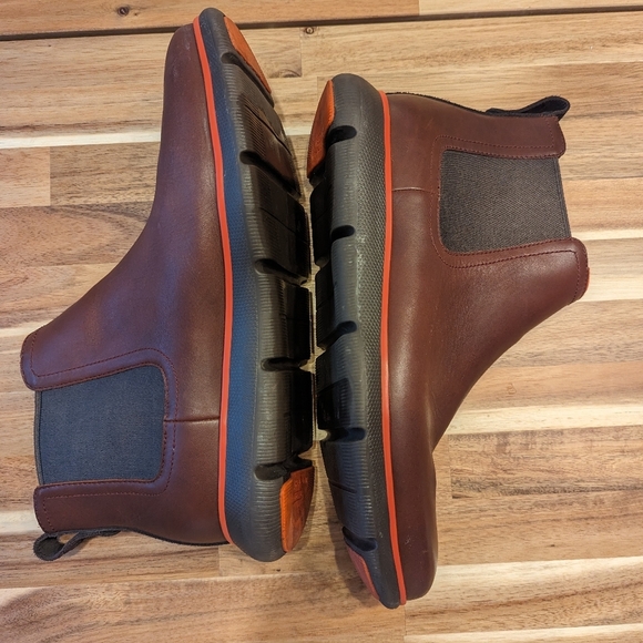 COLE HAAN CHELSEA Boots ZERØGRAND Waterproof OMNI Men's 11 Brown Pull-On - Picture 5 of 6
